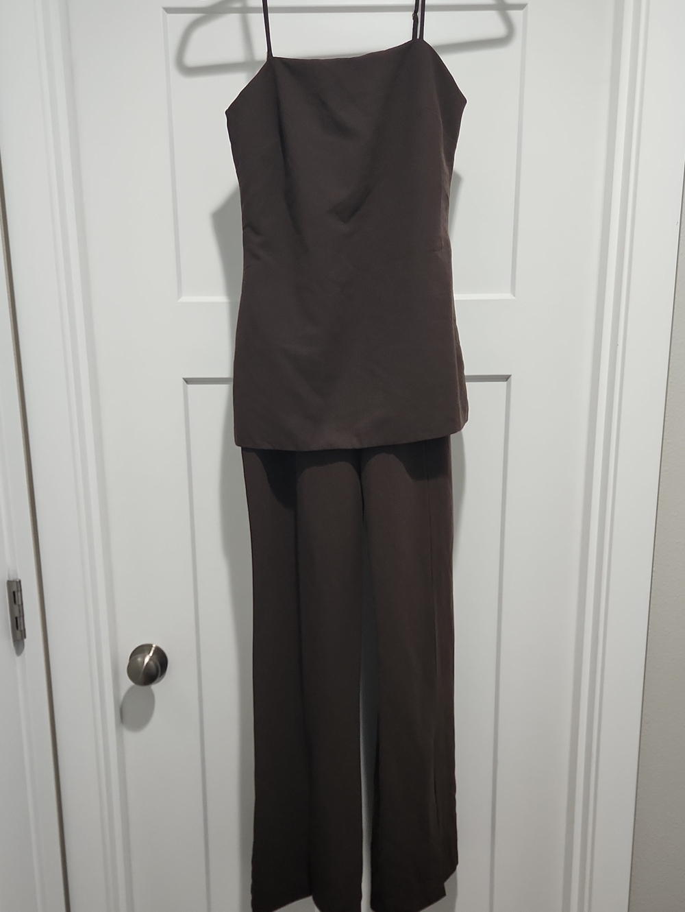Black Halo Womens  Jaslyn Jumpsuit, Brown